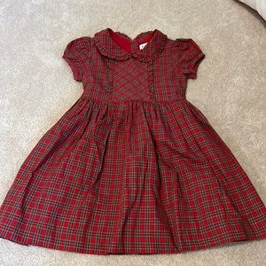 Rachel Riley tartan plaid dress size 4Y